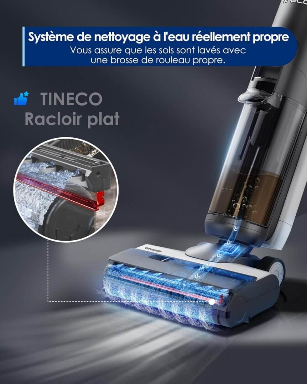 Rouleau de rechange BAMBOOST et filtre HEPA pour aspirateur sans fil