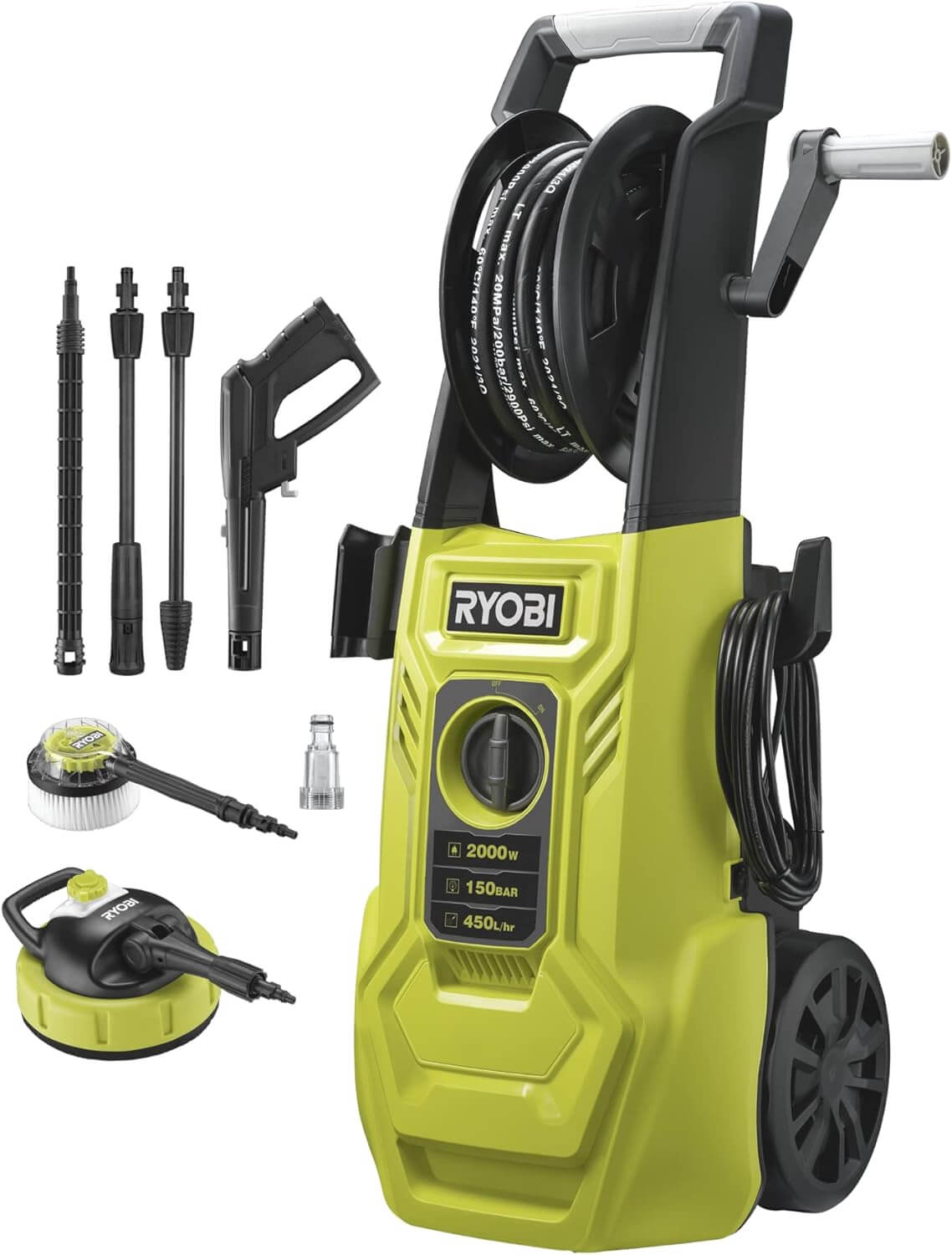 nettoyeur haute pression Ryobi 150 bar
